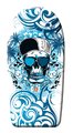 Penová doska na plávanie Fantasy motív wave style, skull and bones Mondo 84 cm 3 kusy