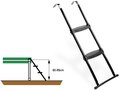 Rebrík na trampolínu Trampoline Ladder Exit Toys oceľový pre rám vo výške 80-95 cm