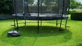 Ochranná zábrana pre trampolíny Lotus a Elegant robotic lawnmower stopper Exit Toys kovová priemer 427 cm