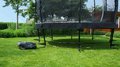 Ochranná zábrana pre trampolíny Lotus a Elegant robotic lawnmower stopper Exit Toys kovová priemer 427 cm