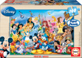 Drevené puzzle Disney svet Educa 100 dielov od 5 rokov