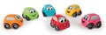 Autíčko Vroom Planet Smoby rôzne farby dĺžka 7 cm na karte od 12 mes