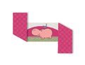 Hniezdo do postieľky Sateen Hippo toTs smarTrike Hroch 100 % bavlna so saténovým vzhľadom ružové od 0 mesiacov