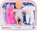 Bábika Mini Calin Good Night Blossom Garden Corolle s modrými očami pyžamom a vakom na spanie 20 cm od 18 mes