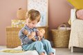 Bábika Mini Calin Rabbits Mon Premier Poupon Corolle s hnedými očami 20 cm od 18 mes