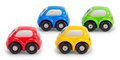 Autíčko Vroom Planet Smoby rôzne farby dĺžka 7 cm na karte od 12 mes