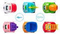 Autíčko Vroom Planet Smoby - hasiči, odťahovka, sanitka, miešačka, nákladiak,pracovné auto dĺžka 7 cm od 12 mes