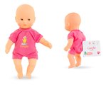Bábika do vane Mini Bath Pink Mon Premier Poupon Corolle s hnedými očami 20 cm od 18 mes