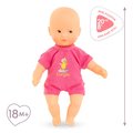 Bábika do vane Mini Bath Pink Mon Premier Poupon Corolle s hnedými očami 20 cm od 18 mes