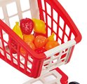 Pokladňa s nákupným vozíkom 100% Chef Ecoiffier s potravinami
