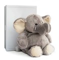 Plyšový sloník Elephant Histoire d’ Ours sivý 23 cm v darčekovom balení od 0 mes