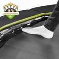 Trampolína Silhouette Ground Sports Exit Toys prízemná okrúhla 183 cm priemer čierna
