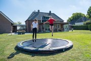 Trampolína Silhouette Ground Sports Exit Toys prízemná okrúhla 366 cm priemer čierna