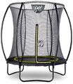 Trampolína s ochrannou sítí Silhouette trampoline Exit Toys kulatá průměr 183 cm černá