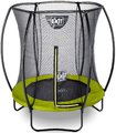 Trampolína s ochrannou sieťou Silhouette trampoline Exit Toys okrúhla priemer 183 cm zelená