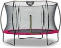 Trampolína s ochrannou sieťou Silhouette trampoline Pink Exit Toys okrúhla priemer 305 cm ružová