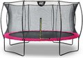 Trampolína s ochrannou sieťou Silhouette trampoline Pink Exit Toys okrúhla priemer 366 cm ružová