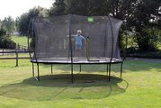 Trampolína s ochrannou sieťou Silhouette trampoline Exit Toys okrúhla priemer 427 cm čierna