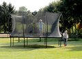 Trampolína s ochrannou sieťou Silhouette trampoline Exit Toys okrúhla priemer 427 cm čierna
