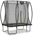 Trampolína s ochrannou sieťou Silhouette trampoline Exit Toys 153*214 cm čierna