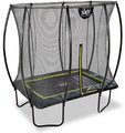 Trampolína s ochrannou sieťou Silhouette trampoline Exit Toys 153*214 cm čierna