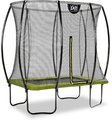 Trampolína s ochrannou sieťou Silhouette trampoline Exit Toys 153*214 cm zelená