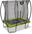 Trampolína s ochrannou sieťou Silhouette trampoline Exit Toys 153*214 cm zelená