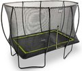 Trampolína s ochrannou sieťou Silhouette trampoline Exit Toys 214*305 cm čierna