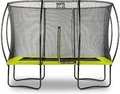 Trampolína s ochrannou sieťou Silhouette trampoline Exit Toys 214*305 cm zelená