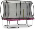 Trampolína s ochrannou sieťou Silhouette trampoline Pink Exit Toys 214*305 cm ružová