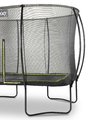 Trampolína s ochrannou sieťou Silhouette trampoline Exit Toys 244*366 cm čierna
