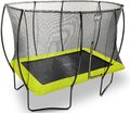 Trampolína s ochrannou sieťou Silhouette trampoline Exit Toys 244*366 cm zelená
