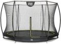Trampolína s ochrannou sítí Silhouette Ground Exit Toys přízemní průměr 305 cm černá