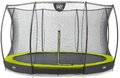 Trampolína s ochrannou sieťou Silhouette Ground Exit Toys prízemná priemer 366 cm zelená