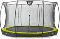 Trampolína s ochrannou sítí Silhouette Ground Exit Toys přízemní průměr 427 cm zelená