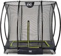 Trampolína s ochrannou sieťou Silhouette Ground Exit Toys prízemná 153*214 cm čierna