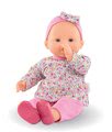Bábika Louise Floral Mon Grand Poupon Corolle 36 cm s modrými klipkajúcimi očami od 24 mes