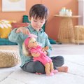 Bábika Jade Mon Grand Poupon Corolle s modrými klipkajúcimi očami a dlhé blond vlasy s hrebeňom 36 cm