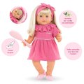 Bábika Jade Mon Grand Poupon Corolle s modrými klipkajúcimi očami a dlhé blond vlasy s hrebeňom 36 cm