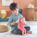 Bábika Jade Mon Grand Poupon Corolle s modrými klipkajúcimi očami a dlhé blond vlasy s hrebeňom 36 cm