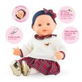 Bábika Suzanne Corolle Holidays Mon Grand Poupon Corolle vianočná edícia s hnedými klipkajúcimi očami 36 cm od 24 mes