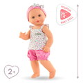 Bábika Emma pije a ciká Bath Baby Flowers Mon Grand Poupon Corolle s modrými klipkajúcimi očami a 3 doplnky 36 cm od 24 mes