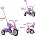 Trojkolka skladacia Folding Fun Trike 2in1 Pink smarTrike ružová s bezpečnostným pásom od 15 mes