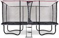 Trampolína s ochrannou sieťou a rebríkom PeakPro Exit Toys 275*458 cm čierna