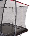 Trampolína s ochrannou sieťou a rebríkom PeakPro Exit Toys 275*458 cm čierna