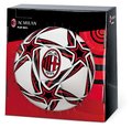 Futbalová lopta šitá A.C. Milan Pro Mondo veľkosť 5 váha 400 g