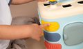 Didaktická kocka Explor Cube Little Smoby pre jemnú motoriku 5 strán a 13 funkcií so zvukom od 12 mes