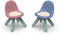 Stolička pre deti 2 kusy Chair Little Smoby modrá a ružová s UV filtrom a nosnosťou 50 kg výška sedadla 27 cm od 18 mes
