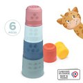Didaktická veža Magic Tower Little Smoby výška 40 cm so 6 šálkami od 12 mes