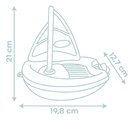 Plachetnica do vody Sailing Boat Little Smoby od 12 mes